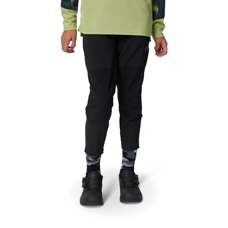 Fox Racing Defend MTB Trousers Youth – Breathable – Durable – Robust – Mountain Bike Pants – Black, Size: 24