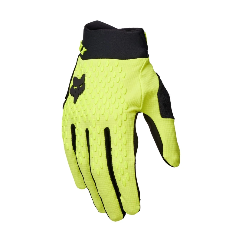 FOX Racing Fox Defend Fluorescent Yellow XL Gloves, Unisex-Adult - Image 1
