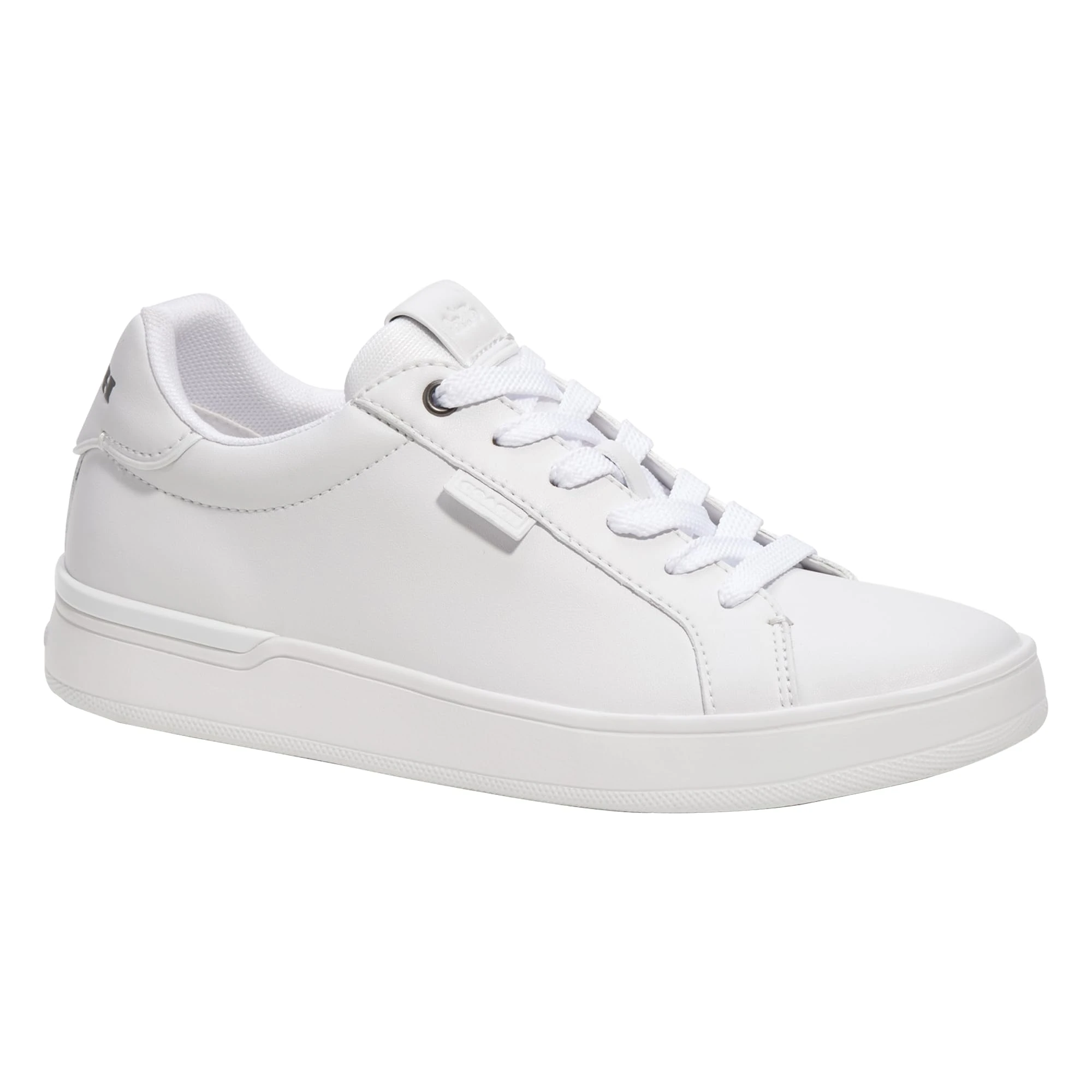 Coach Womens Lowline Signature Court Trainers White 4.5 UK