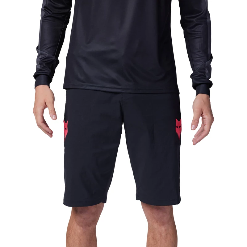 Fox Racing Men's Ranger Short, Black/Pink Race, 38 - Image 1