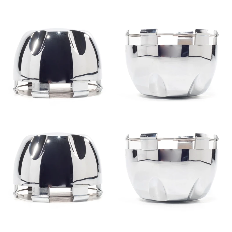 Rheedal 4Pcs 101mm(3.98inch) Wheel Center Caps for Helo Maxx 6 Wheel Rim Replacement 789K101 X1834147-9SF Hub Cap, (Chrome, Inner 98mm 3.86in)