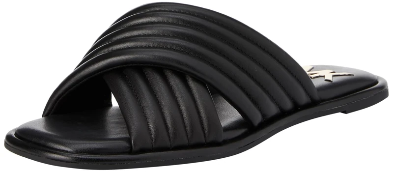 Michael Kors 40F3POFA1L-001 PORTIA SLIDE Women BLACK UK 10