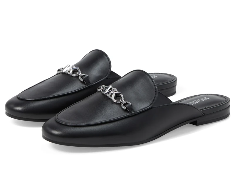 Michael Kors 40F3TFFP1L-001 TIFFANIE FLAT MULE Women BLACK UK 7