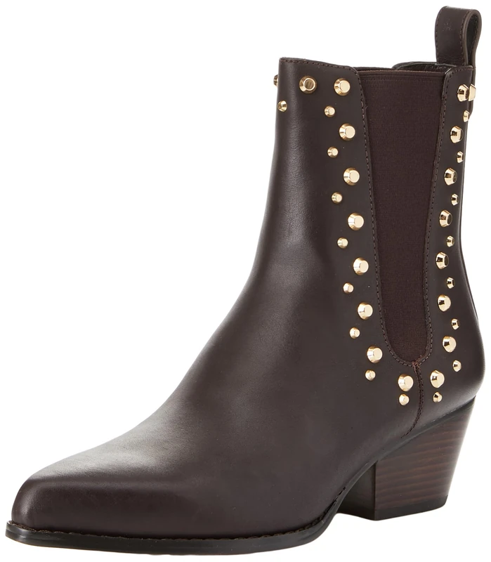 Michael Kors 40F3KNME7L-251 KINLEE BOOTIE Women CHOCOLATE UK 9.5