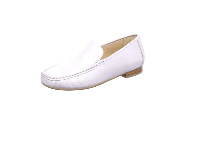 ARA Women's Atlanta Moccasin, Silver, 9 UK