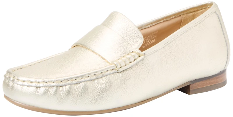 ARA Women's Atlanta Moccasin, Platinum, 6 UK