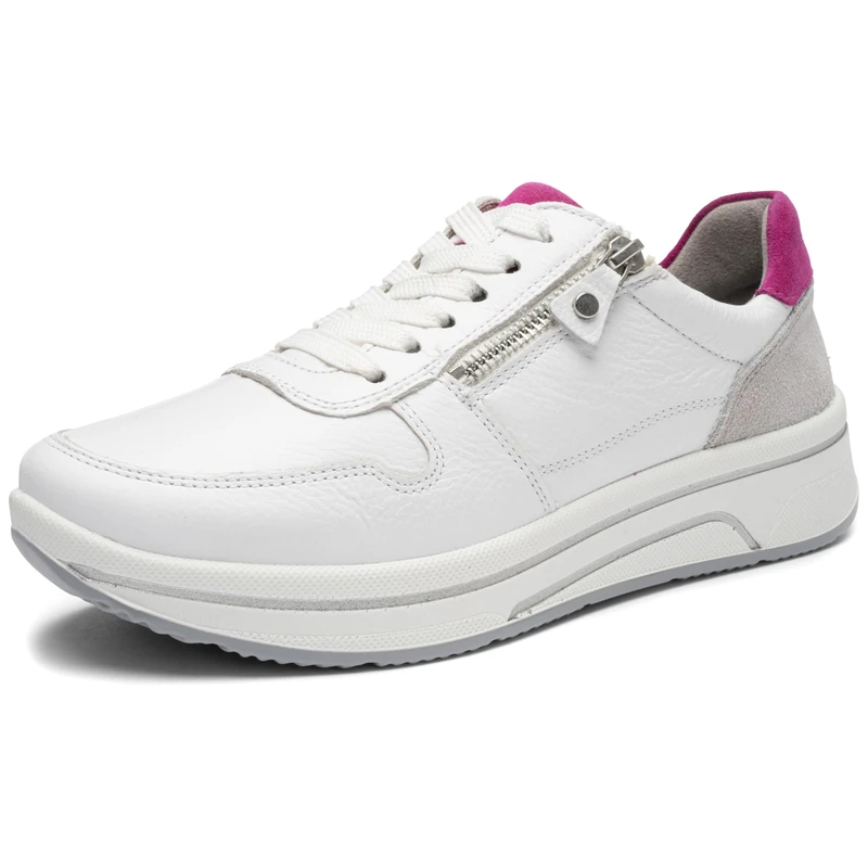 ARA Women's Sapporo Trainers, White Pink Pebble, 42 EU Weit