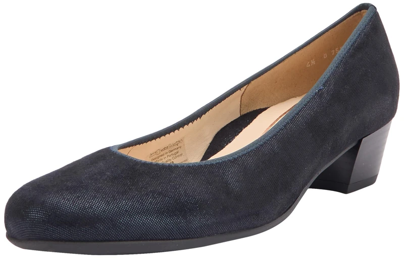 ARA Women's Catania Pumps, Blue, 37 EU Weit