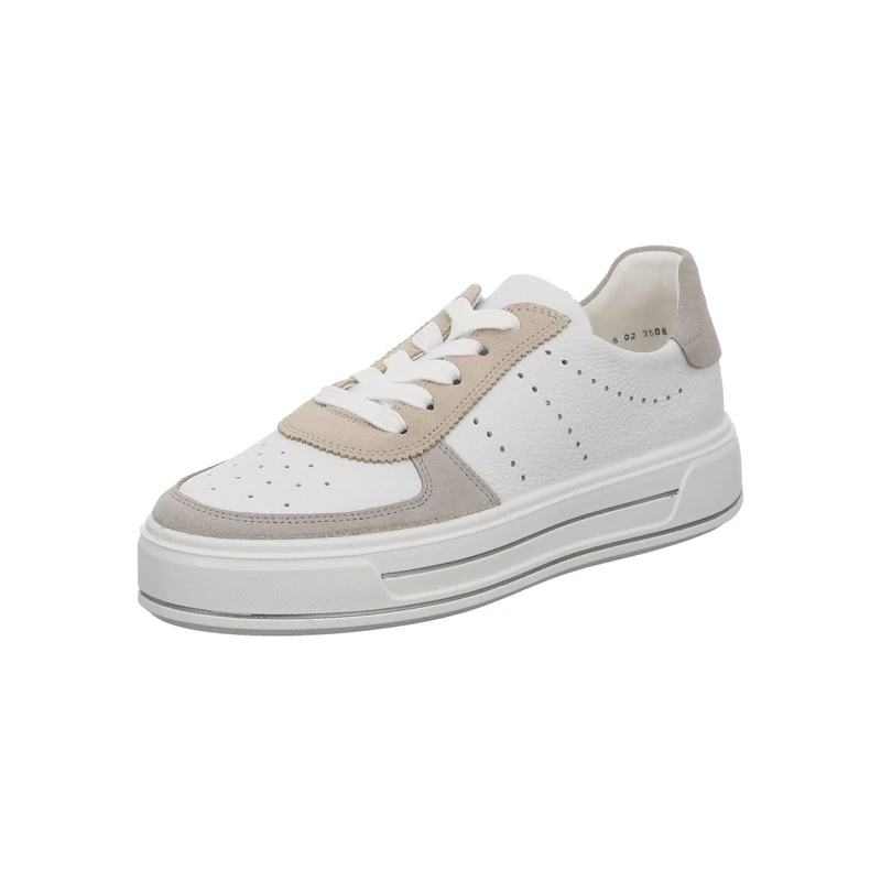 ARA Canberra Biscuit Trainers, Cream, Piggy, Pebble White Shell, 41 EU Weit