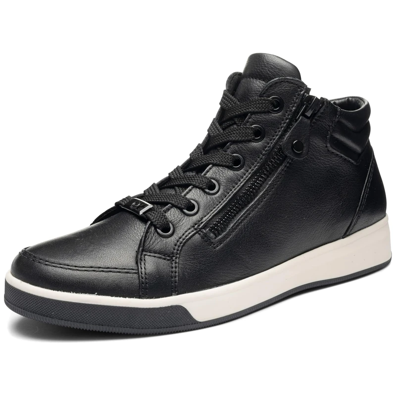 ARA Women's Lisbon Slipper Trainers, Black 12 24801 30, 6-6.5 UK