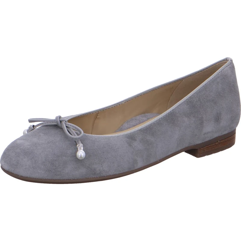 ARA Women's Bari Ballet Flats, Oyster, 8 UK
