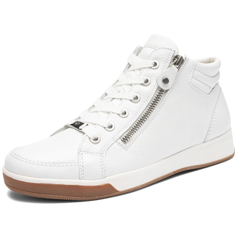 ARA Women's Rome Trainers, White, 9 UK