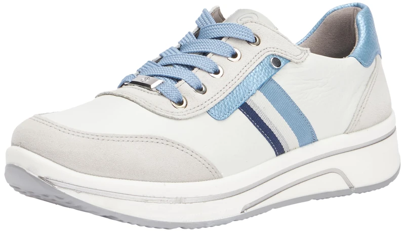 ARA Women's Sapporo Trainers, Pebble Nebbia Cool Blue, 39 EU Weit