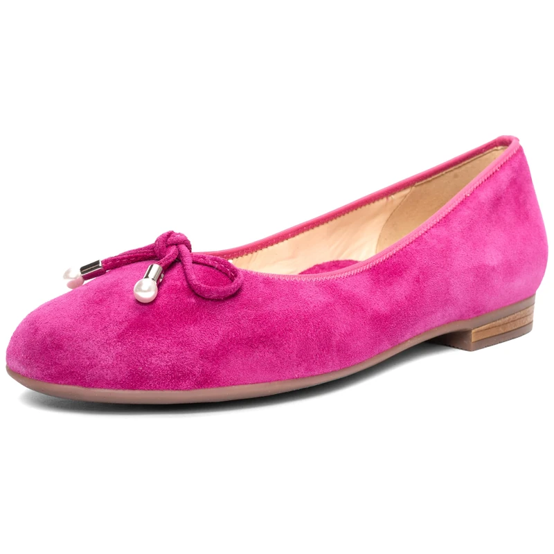 ARA Women's Sardinia Ballet Flat, Pink, 8 UK