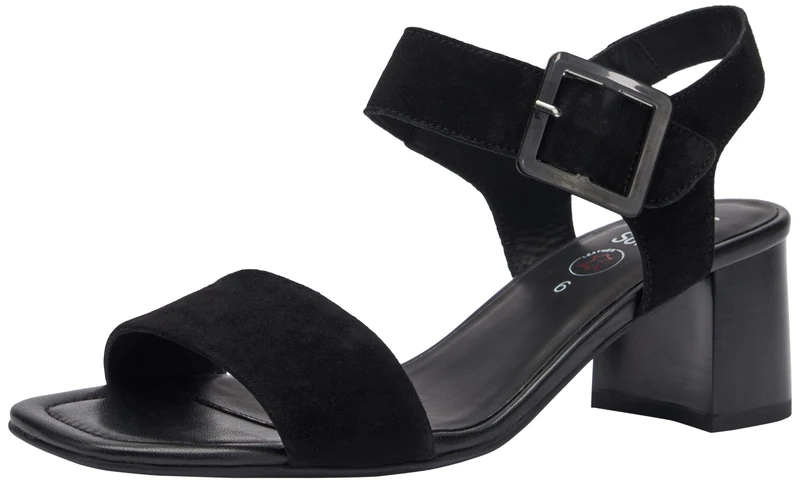 ARA Women's Brighton Sandals, black, 41.5 EU Weit