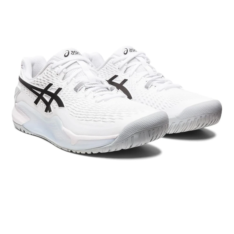 ASICS 1041A330-100 Gel-Resolution 9 Men White/Black UK 13