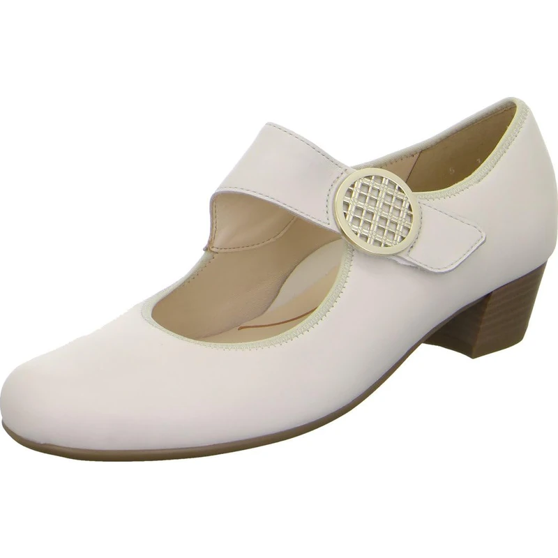 ARA Catania Women's Court Shoes, Cream, 39 EU Weit