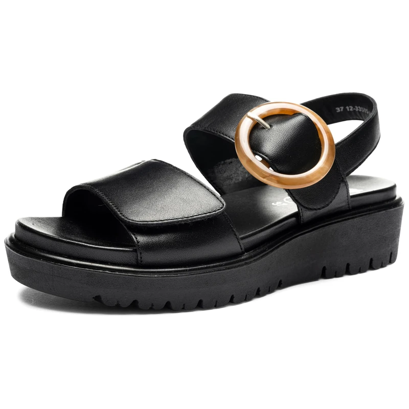 ARA Women's Bilbao Sandals, black, 8.5 UK
