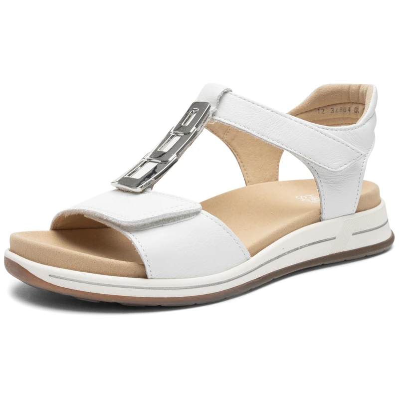 ARA Shoes Osaka Women's Sandals, White 12 34804 04, 37 EU Weit