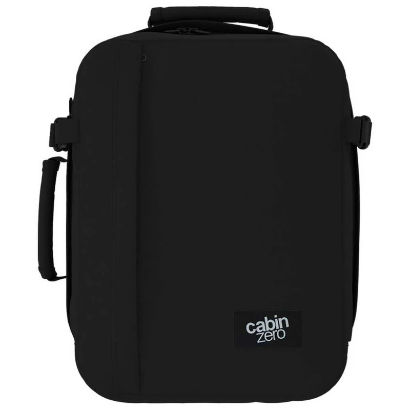 CABINZERO CLASSIC BACKPACK 28L, UNISEX ADULTS Backpack, ABSOLUTE BLACK, 29,5x39x20 -
