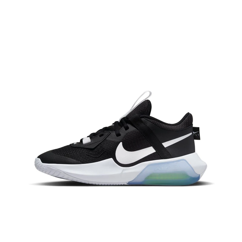 NIKE AIR Zoom Crossover (GS) Sneaker, Black/White-Volt, 13.5 UK Child