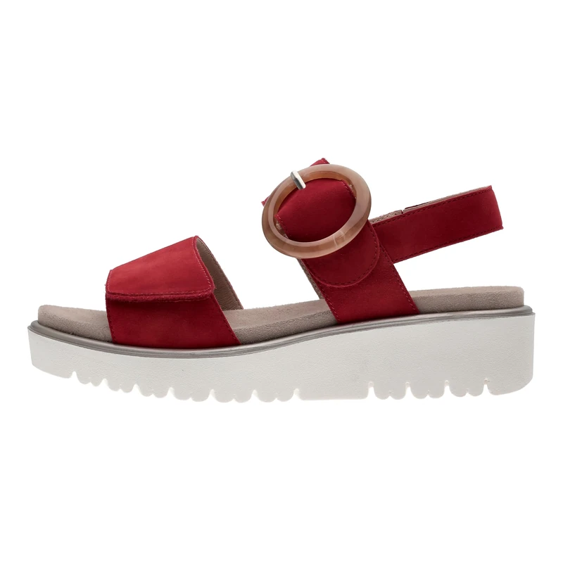 ara Women's Bilbao Sandals, red, 6-6.5 UK