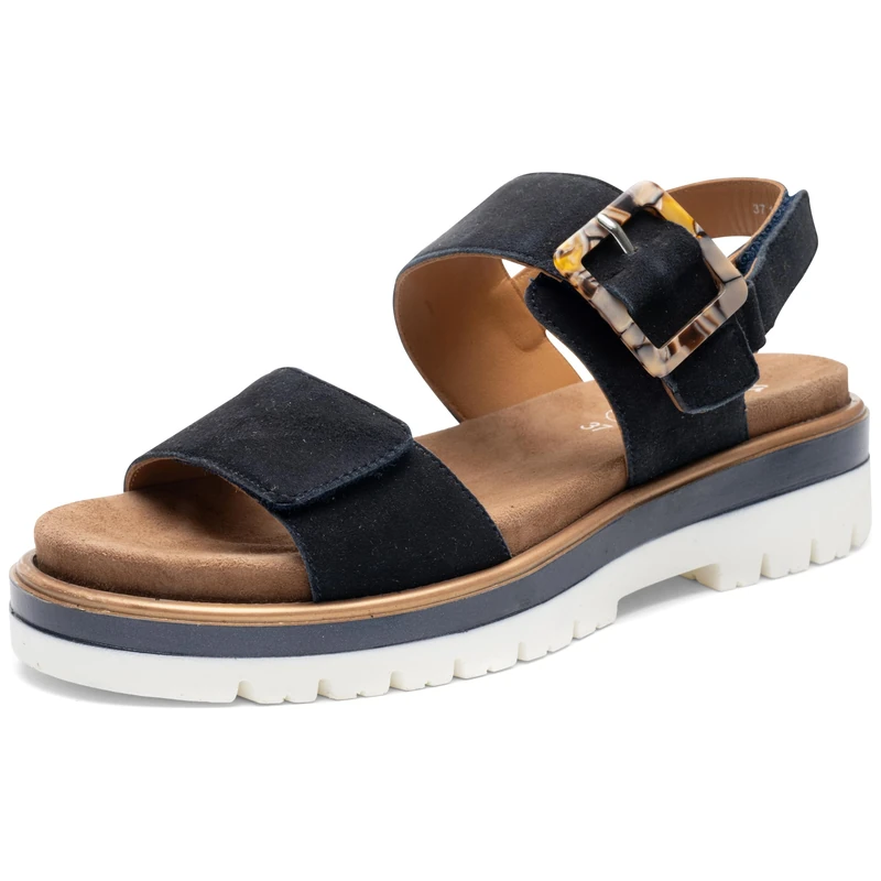 ARA Shoes Malaga Women's Sandals, blue, 6-6.5 UK