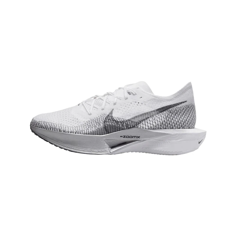NIKE Men's ZOOMX VAPORFLY Next% 3 Sneaker, White/DK Smoke Grey-Particle Grey, 6.5 UK