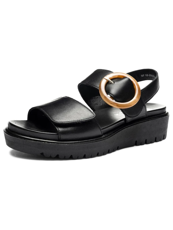 ARA Women's Bilbao Sandals, black, 8 UK