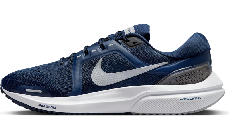NIKE DA7245-403 AIR Zoom Vomero 16 Men Midnight Navy/Wolf Grey-White-Black UK 17