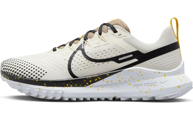 NIKE DJ6158-100 React Pegasus Trail 4 Men Pale Ivory/Black-Khaki-White UK 6.5