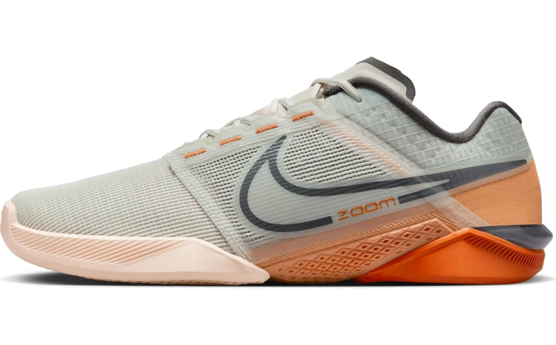 NIKE Men's M Zoom Metcon Turbo 2 Sneaker, Light Bone/Medium ASH-MICA Green, 8 UK