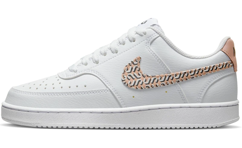 NIKE Women's W Court Vision LO NN NU Sneaker, White/Hemp-Black-Summit White, 9.5 UK