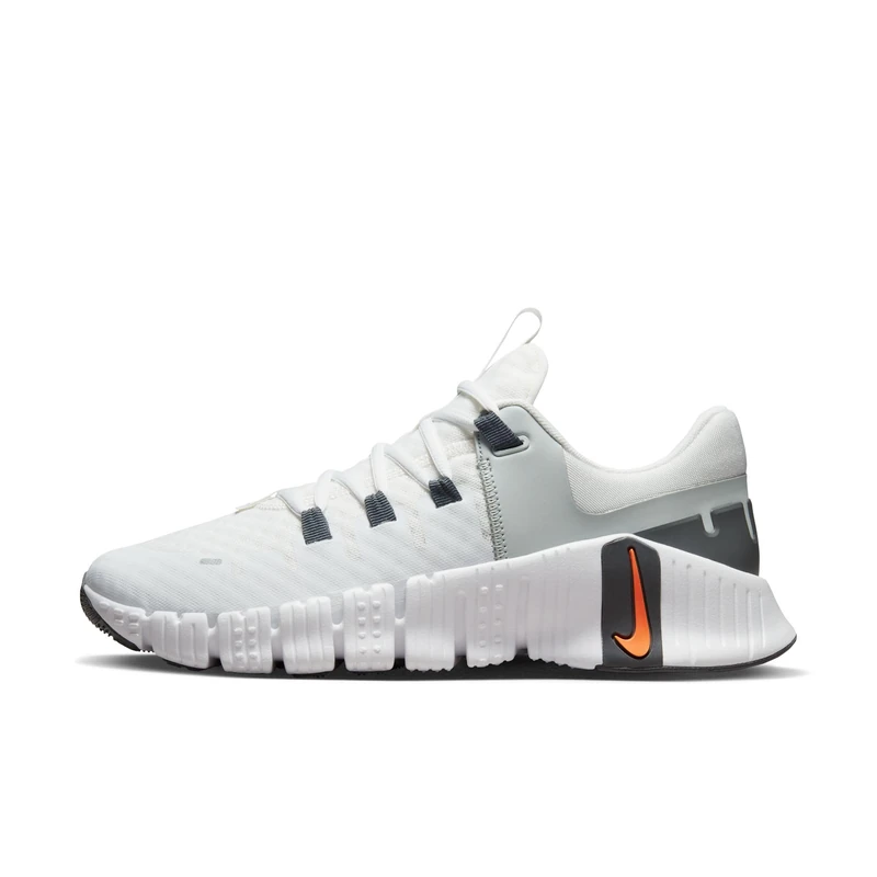 NIKE DV3949-101 Free Metcon 5 Men Summit White/Bright Mandarin UK 10