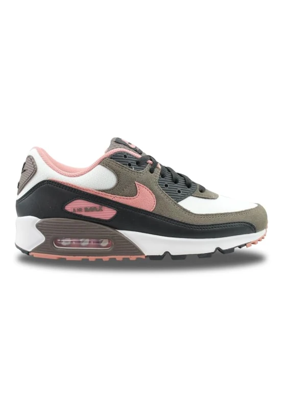NIKE DM0029-105 AIR MAX 90 Men Summit White/RED Stardust-Ironstone UK 11.5