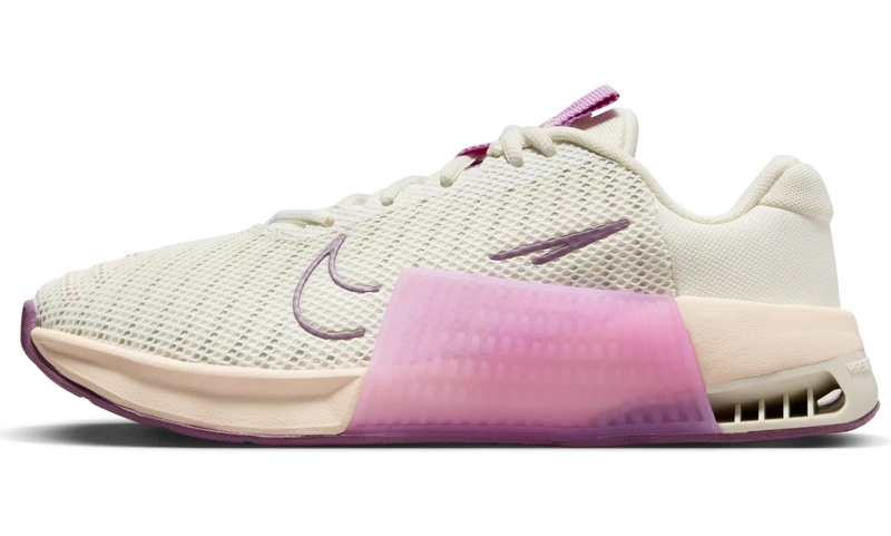 NIKE DZ2537-100 W Metcon 9 Women SAIL/White-Guava ICE-Rush Fuchsia UK 9.5