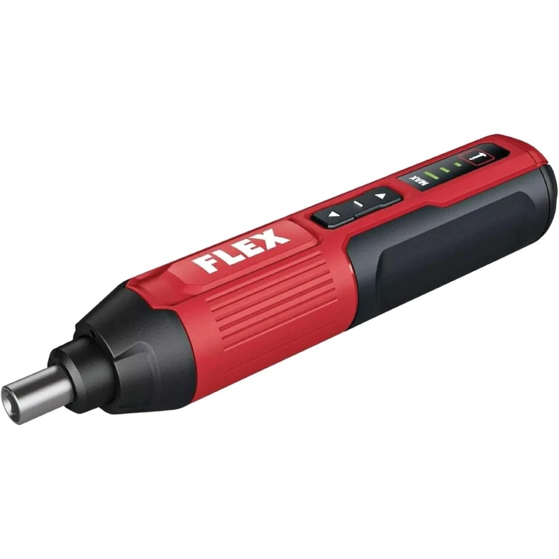 Flex SD 5-300 4.0, Pocket-Sized Cordless Screwdriver 4.0 V with Streamlined Handle, 3 Torque Levels, Right and Left Rotation, Tool Holder, Integrated LED lamp and 12W USB Charging Port. - Image 1