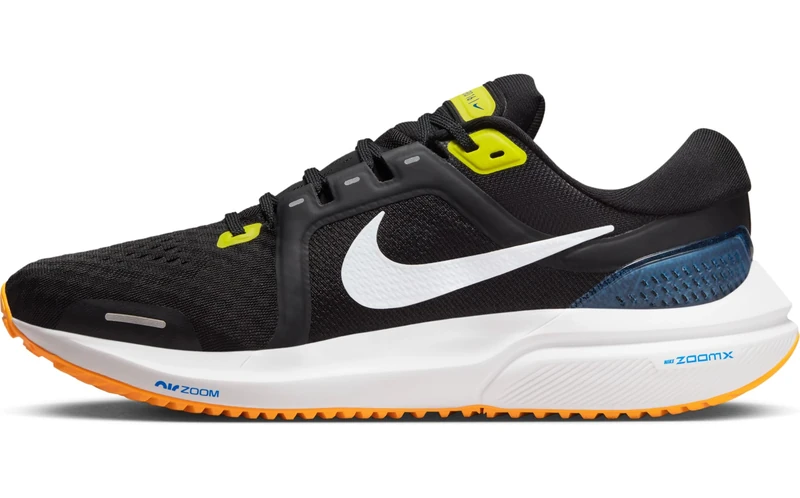 NIKE DA7245-012 AIR Zoom Vomero 16 Men Black/White-Sundial-HIGH Voltage UK 5