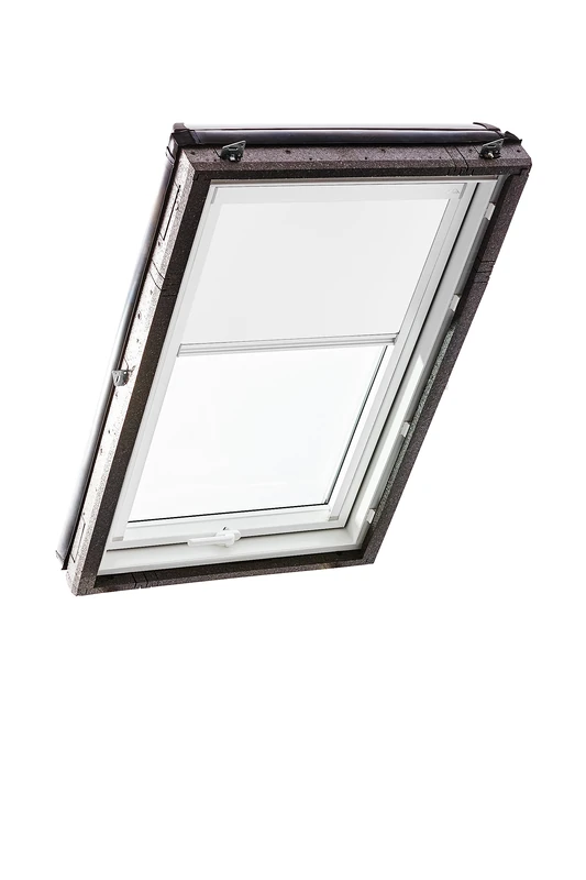 Original Roto Blackout Roller Blind ZRV Almost Complete Blackout Guide Rail White for Roto Roof Windows Series Designo R4/R7 and Classic 43/73 With Size 074/140 | 07/14 White