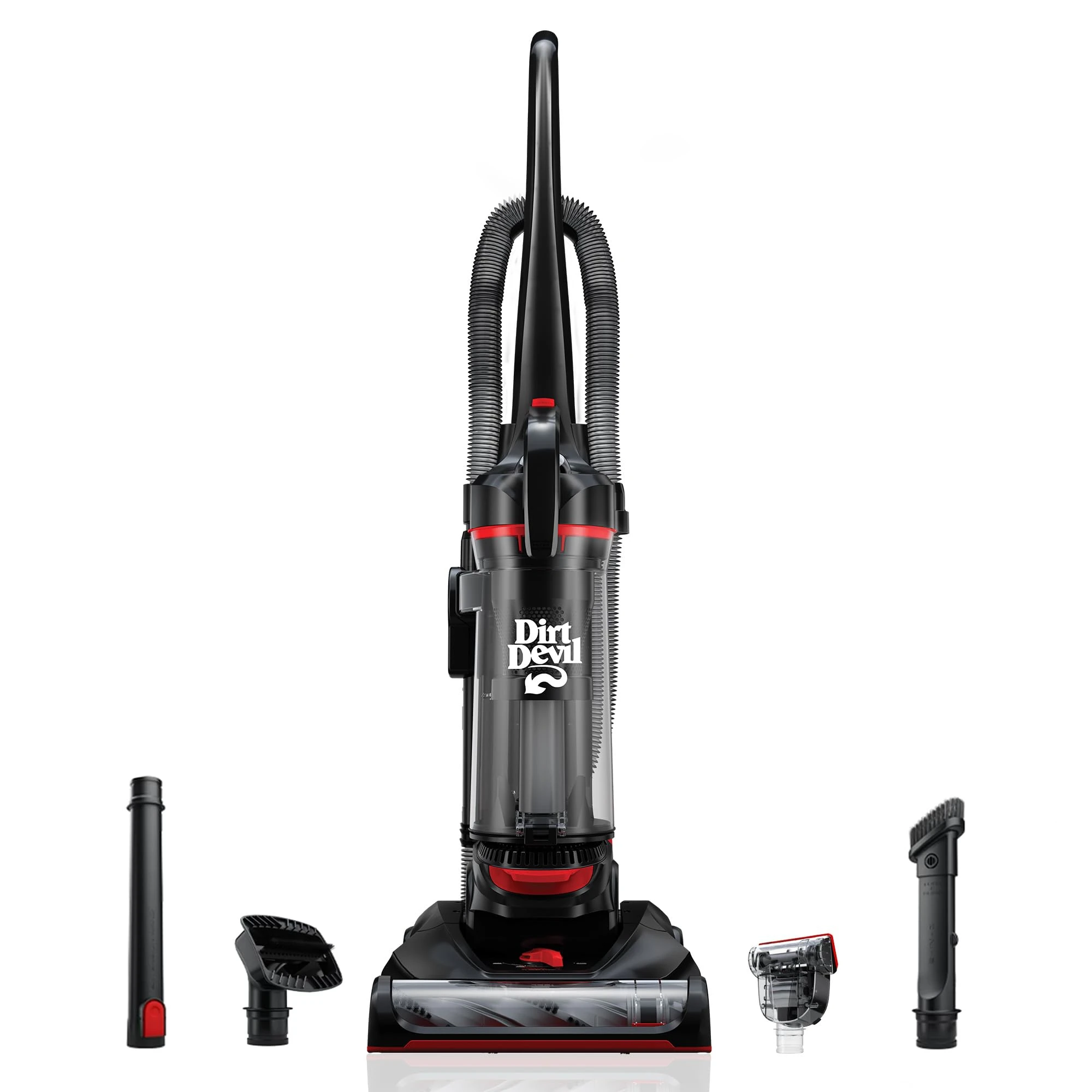 Dirt Devil Multi-Surface Total Pet+ Upright Bagless Vacuum Cleaner for Carpet and Hard Floor, with Pet Tool Kit, Powerful, Lightweight, Corded Vacuum Cleaners for Home Use