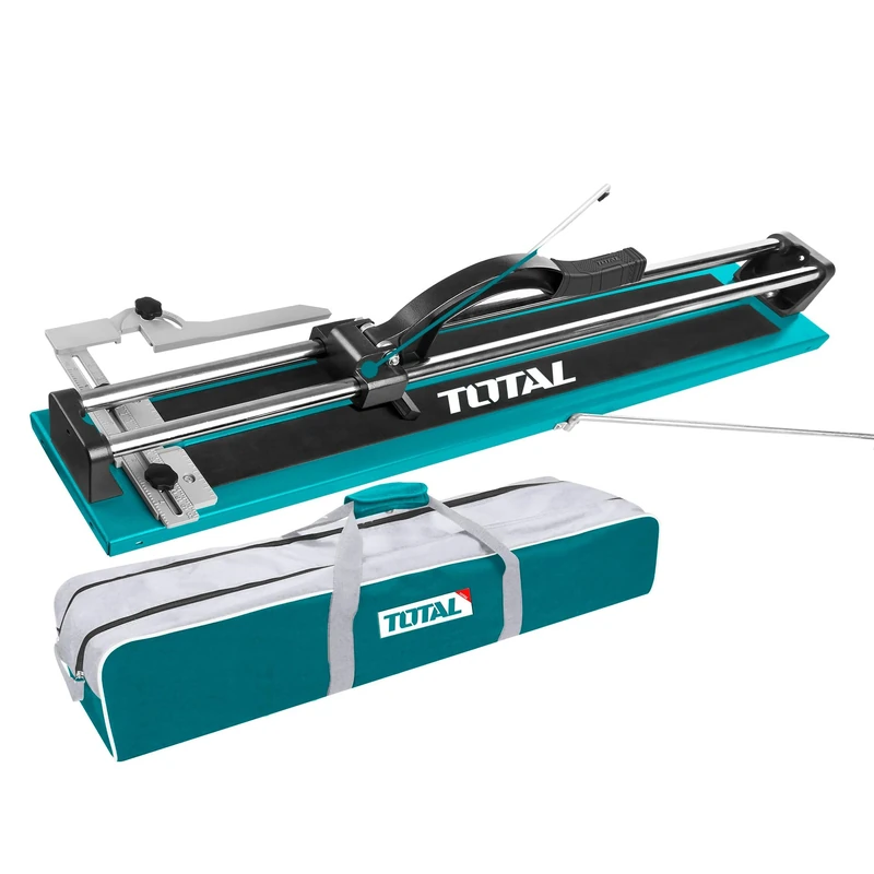 TOTAL - Manual Tile Cutter | 800 mm | Maximum Cutting Thickness of 14 mm | Includes 1 Tungsten Blade