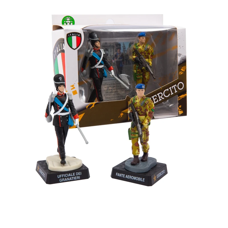 Giochi Preziosi Eer25200 – Pair of 8 cm Characters with Official Grenadiers and Highly Detailed Aircraft Infantry for Children from 3 Years - Image 1