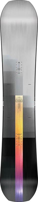 Nitro Snowboards Men's Team BRD '24, Freestyle Board, Directional Twin, True Camber, All-Terrain
