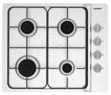 Corberó CPGS423X Gas Plate Power 7.5 Kw, 4 Fures, Butane Gas, Stainless Colour, Black Enamel Grill, Gas Cut-Off Safety Valve, Automatic Safety Disconnect