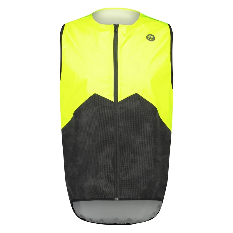 AGU Body Compact Gilet COMMUTER HI-VIS Unisex Yellow/Black - Image 1