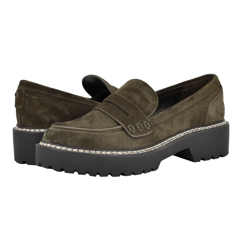 Calvin Klein Womens Suzie, Dark Green 302, 4.5 UK