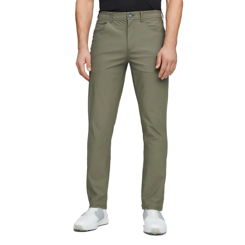 PUMA Men's 101 5 Pocket Pant, Dark Sage, 36W x 30L
