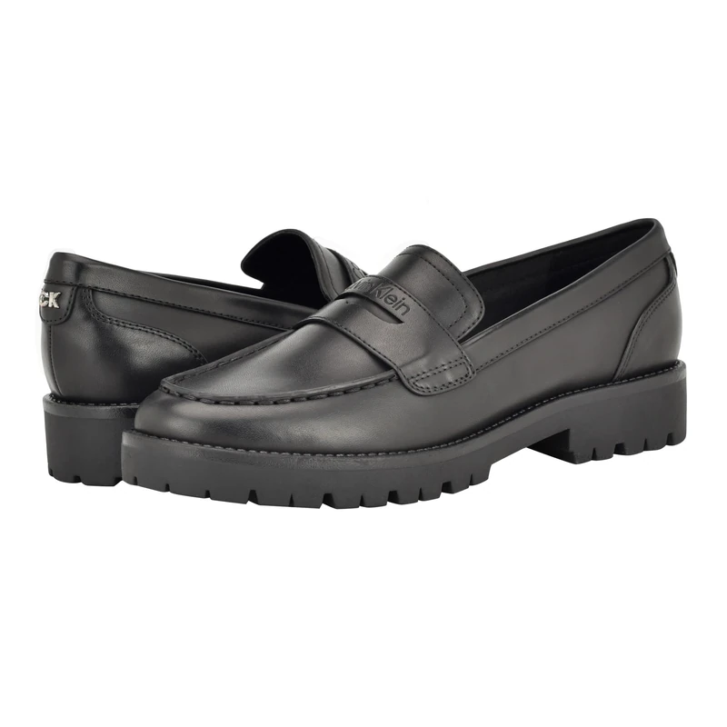 Calvin Klein Women's Frenza Loafer, Black 001, 2.5 UK - Image 1