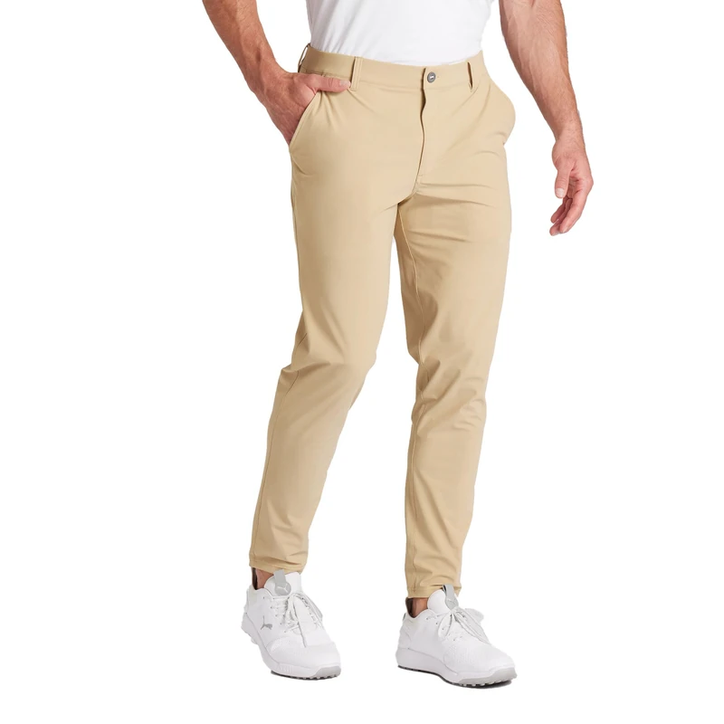 PUMA Golf Men's 101 Evo Pant, Prairie Tan, 36W x 32L