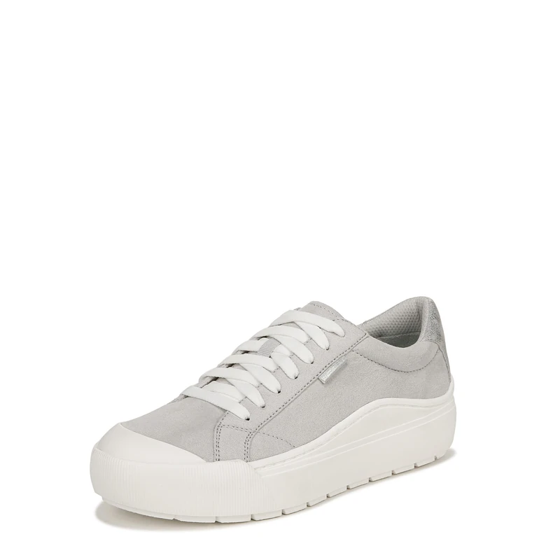Dr. Scholl's Women's Time Off Sneaker, Vapor Grey Microfiber, 4.5 UK